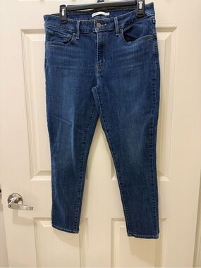 Levi's Women's Skinny Jeans - Deep Indigo Blue